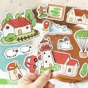 NOTE FOR Joyful Wanderings Synthetic Paper Stickers – image 3
