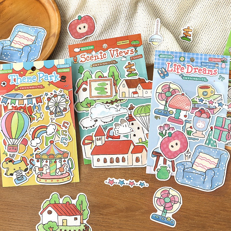 NOTE FOR Joyful Wanderings Synthetic Paper Stickers – image 4