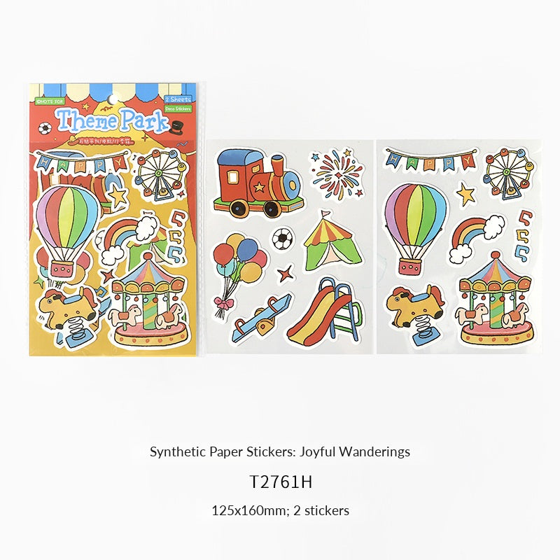 NOTE FOR Joyful Wanderings Synthetic Paper Stickers – image 6