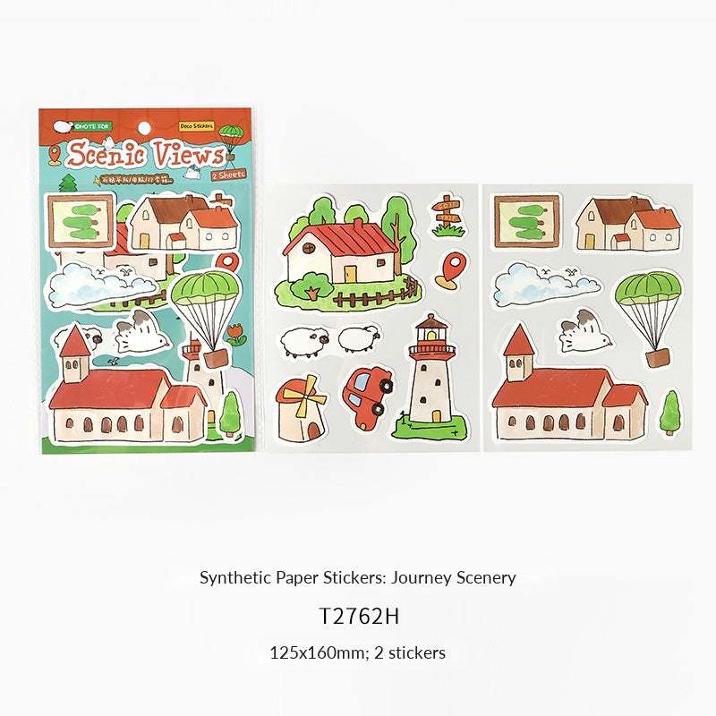 NOTE FOR Joyful Wanderings Synthetic Paper Stickers – image 7