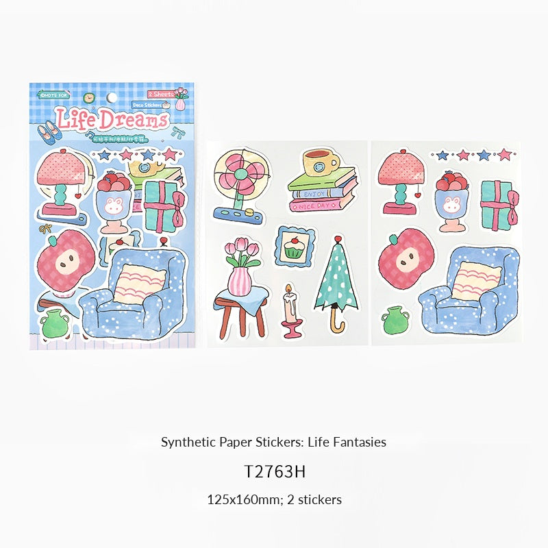 NOTE FOR Joyful Wanderings Synthetic Paper Stickers – image 8