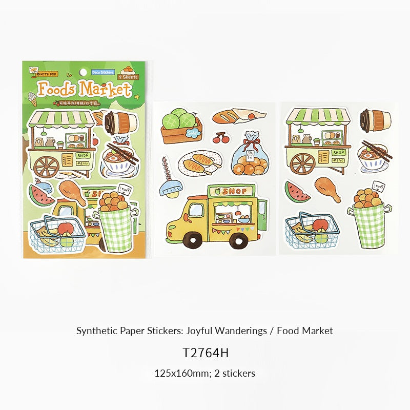 NOTE FOR Joyful Wanderings Synthetic Paper Stickers – image 9