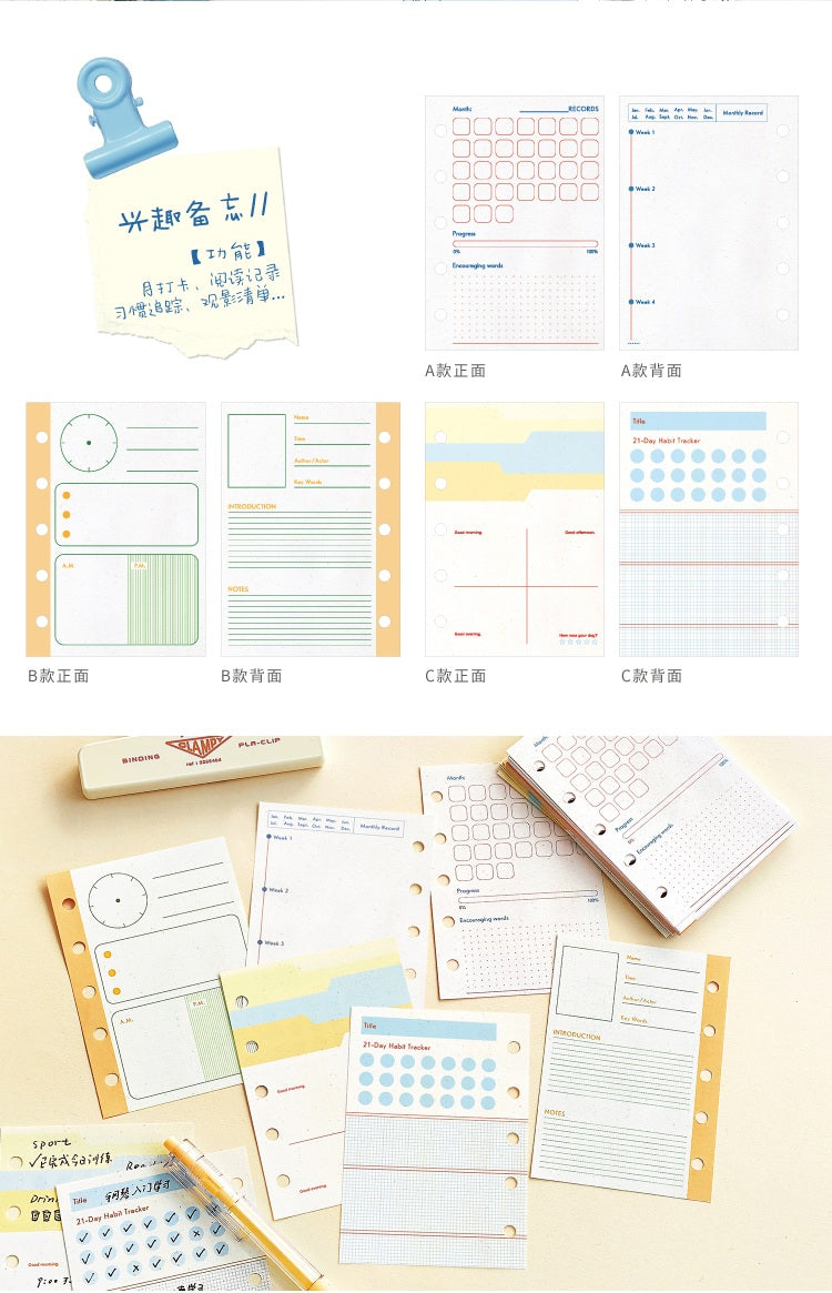 NOTE FOR Life Archive M5 Planner Refill Set – image 18