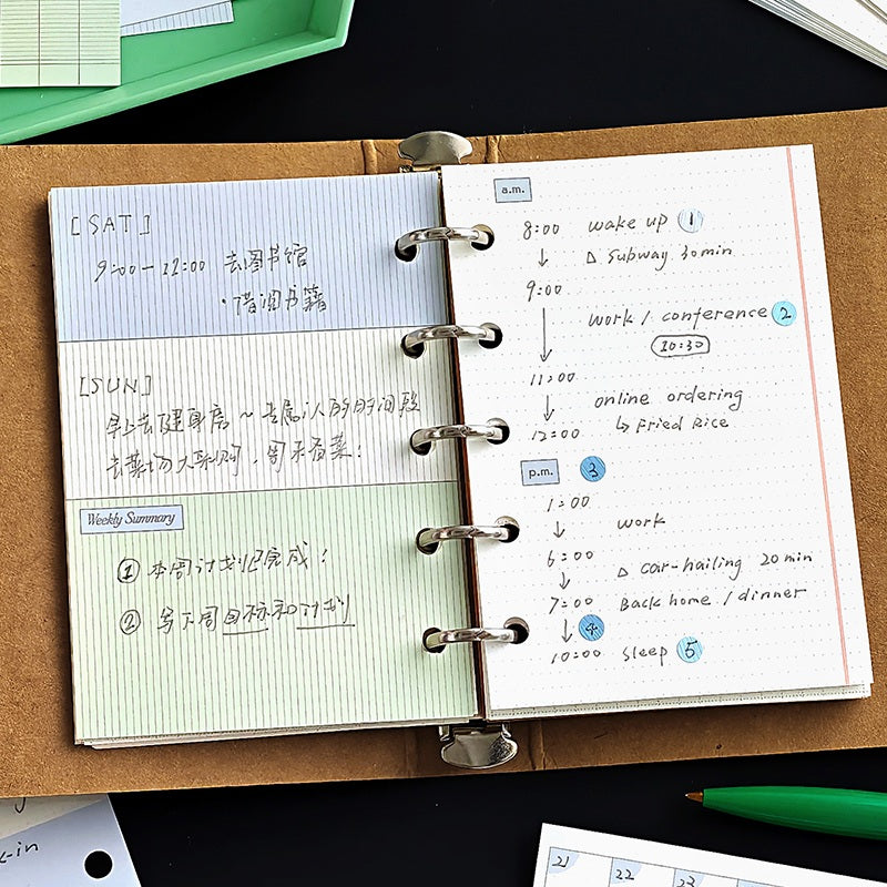NOTE FOR Life Archive M5 Planner Refill Set – image 3