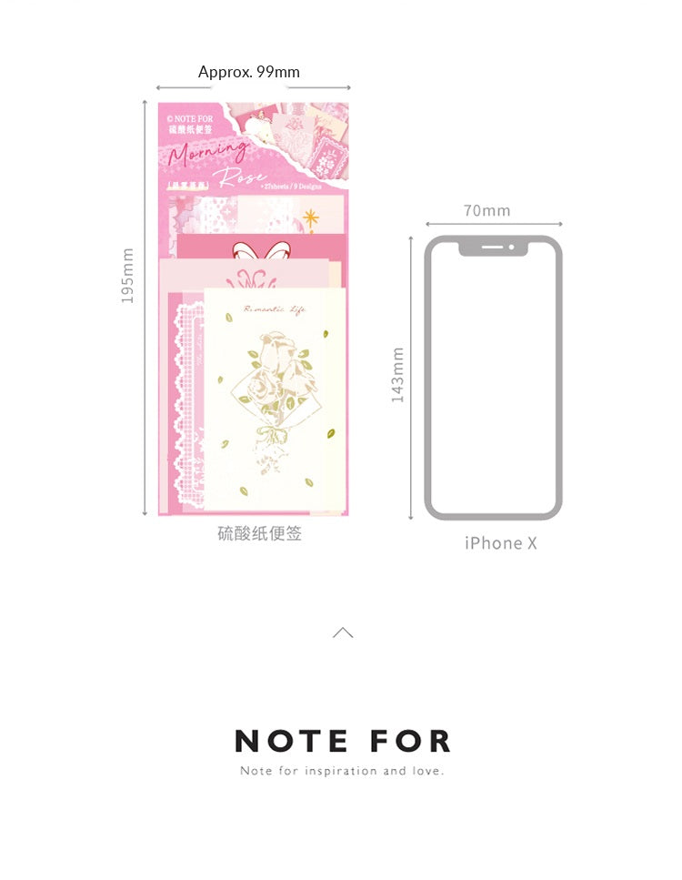 NOTE FOR Seine Poems Vellum Paper Notes – image 21