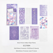 NOTE FOR Seine Poems Vellum Paper Notes – image 6