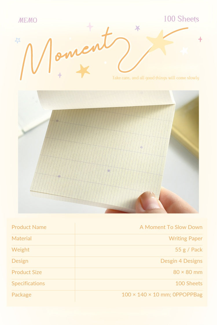 NOTE FOR Slow Down Moments 100-Sheet Memo Pad – image 11