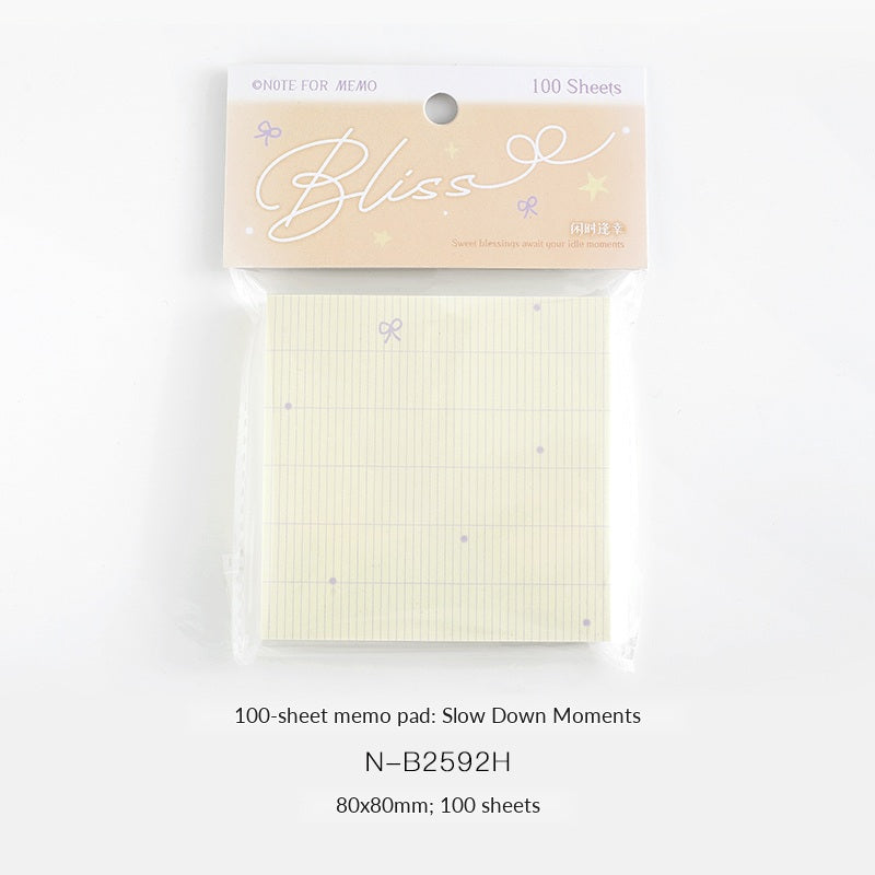 NOTE FOR Slow Down Moments 100-Sheet Memo Pad – image 9
