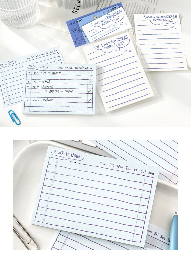 NOTE FOR Today Quick Notes 80-Sheet Memo Pad – image 14