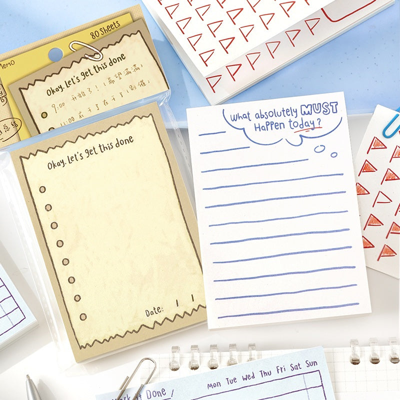 NOTE FOR Today Quick Notes 80-Sheet Memo Pad – image 4