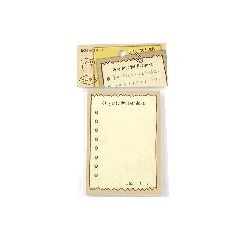 NOTE FOR Today Quick Notes 80-Sheet Memo Pad – image 5