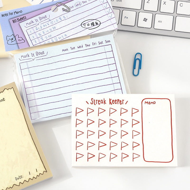 NOTE FOR Today Quick Notes 80-Sheet Memo Pad – product image
