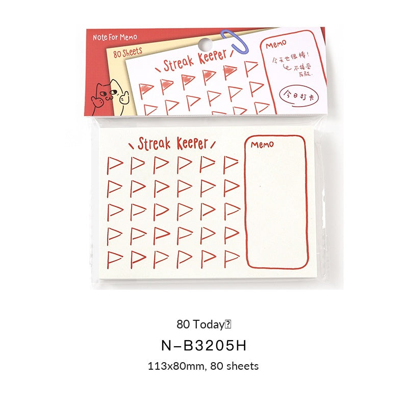 NOTE FOR Today Quick Notes 80-Sheet Memo Pad – image 8
