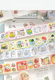 NOTE FOR Doodle Canvas Die-Cut Tape – image 10
