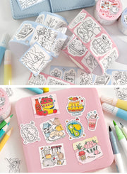 NOTE FOR Doodle Canvas Die-Cut Tape – image 21