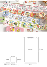 NOTE FOR Doodle Canvas Die-Cut Tape – image 22