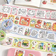 NOTE FOR Doodle Canvas Die-Cut Tape – image 4