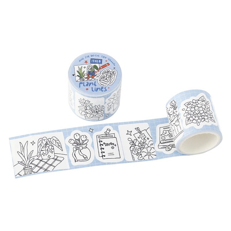 NOTE FOR Doodle Canvas Die-Cut Tape – image 5