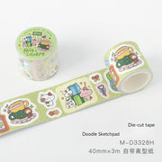 NOTE FOR Doodle Canvas Die-Cut Tape – image 6