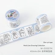 NOTE FOR Doodle Canvas Die-Cut Tape – image 8