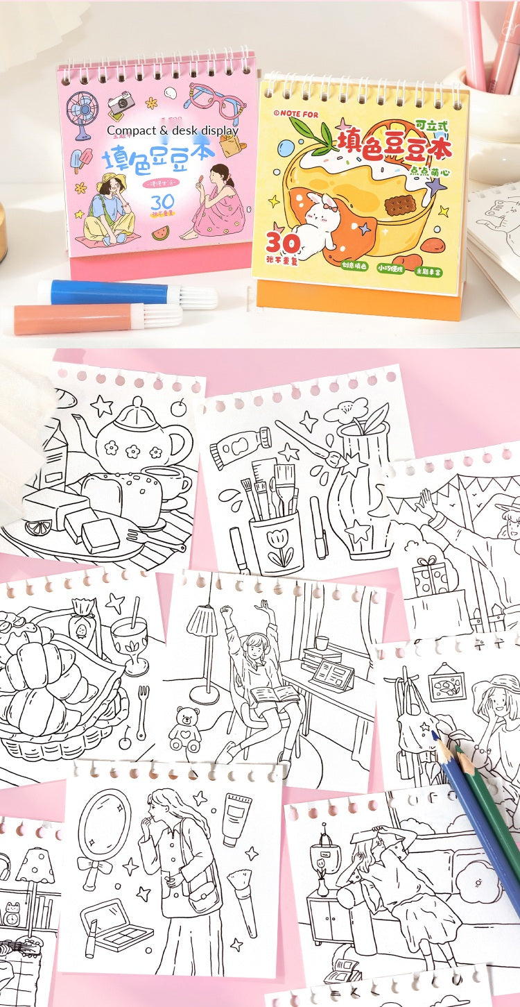 NOTE FOR Doodle Diary Standing Coloring Book – image 18
