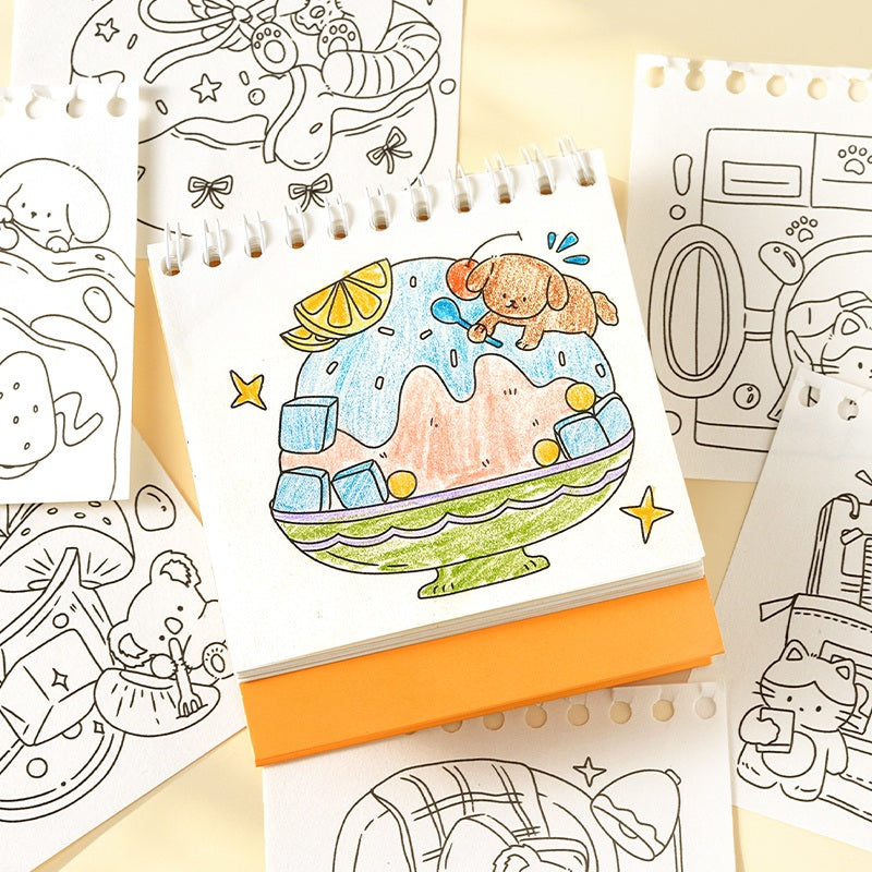 NOTE FOR Doodle Diary Standing Coloring Book – image 4