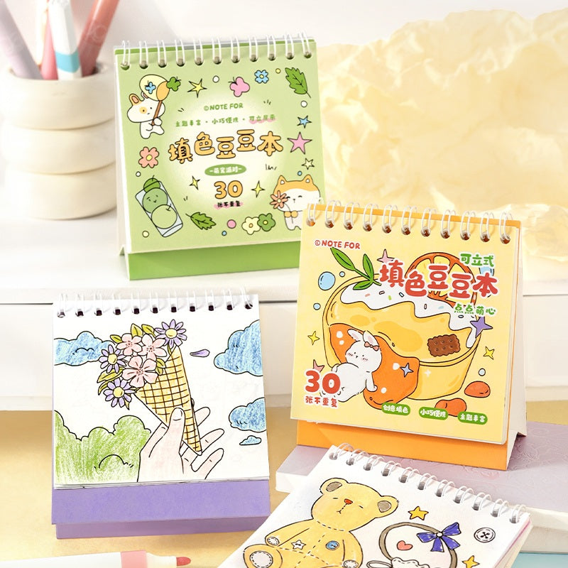 NOTE FOR Doodle Diary Standing Coloring Book – product image