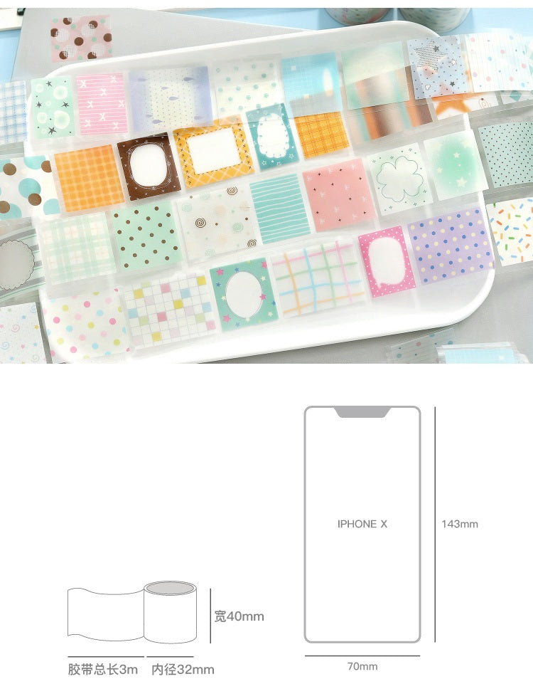 NOTE FOR Waves and Dots Die-Cut Vellum Tape – image 22