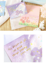 Liyanshe Milky Mist Wanderings Foil-Stamped Greeting Card – image 10