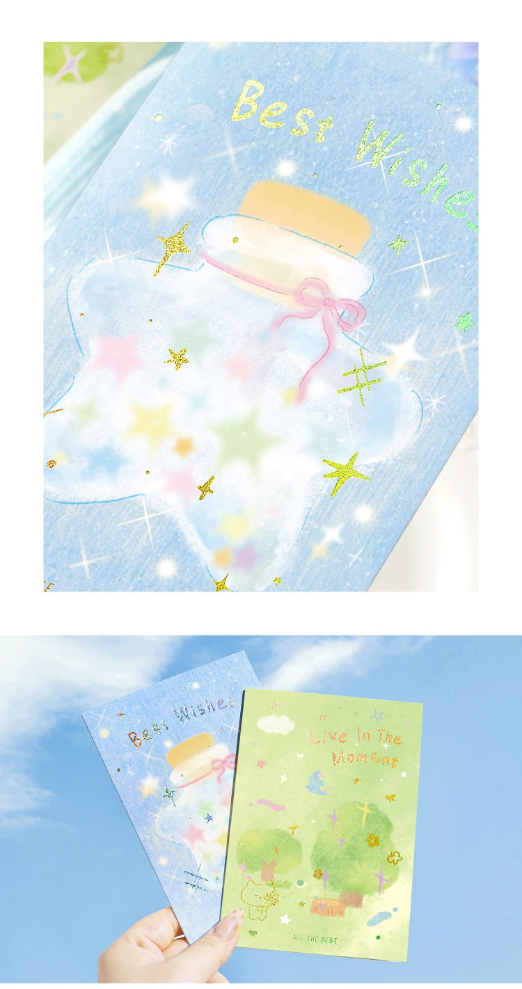 Liyanshe Milky Mist Wanderings Foil-Stamped Greeting Card – image 13