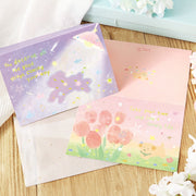 Liyanshe Milky Mist Wanderings Foil-Stamped Greeting Card – image 2