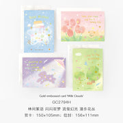 Liyanshe Milky Mist Wanderings Foil-Stamped Greeting Card – image 6